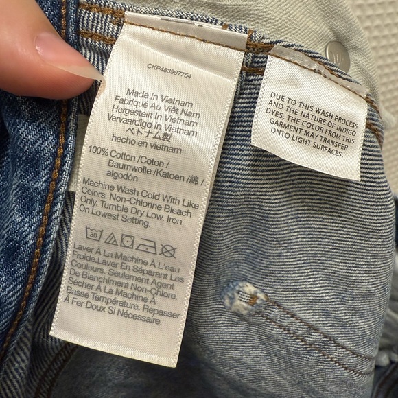 Madewell Blue Denim Maxi Skirt - Picture 6 of 6